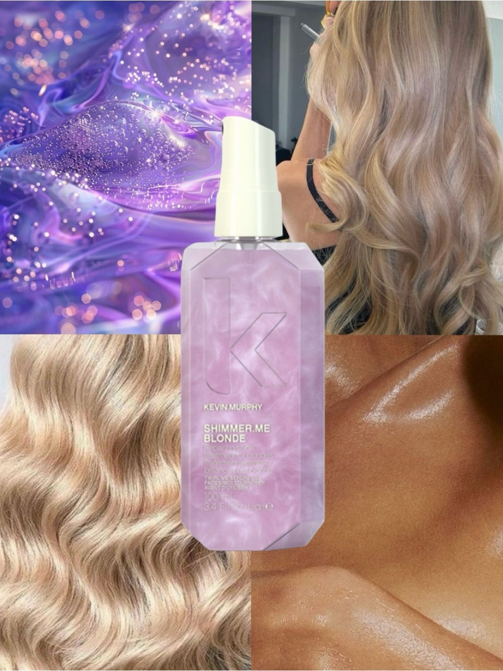 Kevin.Murphy SHIMMER.ME BLONDE - REPAIRING SHINE TREATMENT FOR BLONDES x3